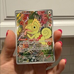 Kecleon Illustration Rare Pokemon Card Full Art 213/191 ssp